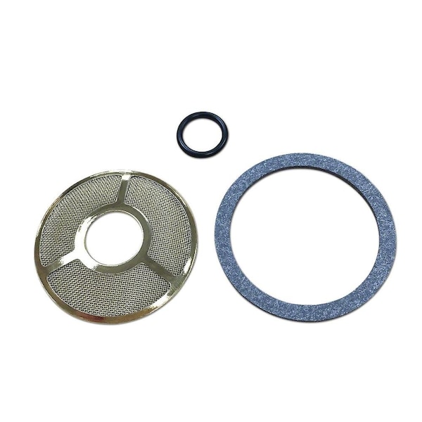 Aftermarket JDS2583 Carburetor Fuel Strainer Screen, Gasket and Oring Fits John Deere JDS2583-STR - main